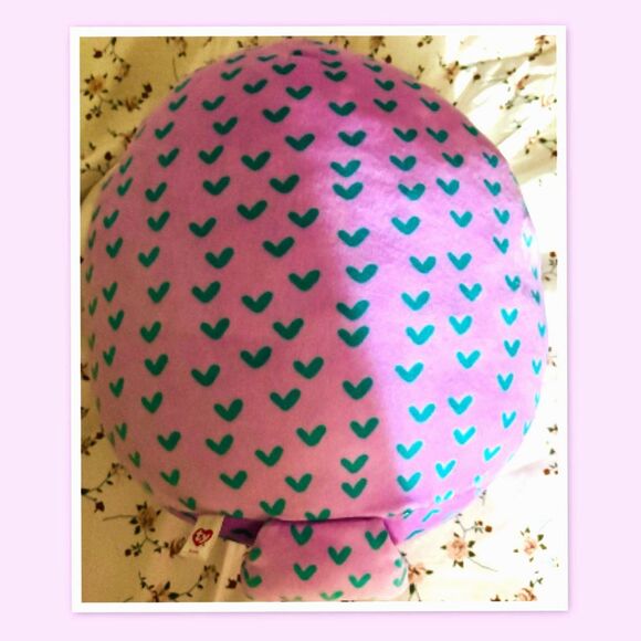 TY Squish-A-Boos Winks the Owl  Size - (14 inch) Plush Pink Soft Squishy - Picture 2 of 5